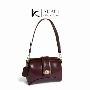 Tas selempang RAFFLES Akaci 10-8608 Bahan pecah seribu 2 ruang tas kerja kantor tas kondangan ootd simple terbaru kekinian elegant