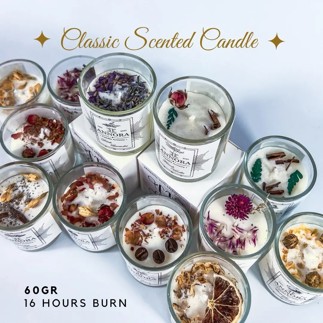 Lilin Aromaterapi - Scented Candle - Lilin Aromatherapy - Lilin Souvenir Lilin Grosir Lilin Wangi Candle Aromatherapy Vegetable Natural Wax