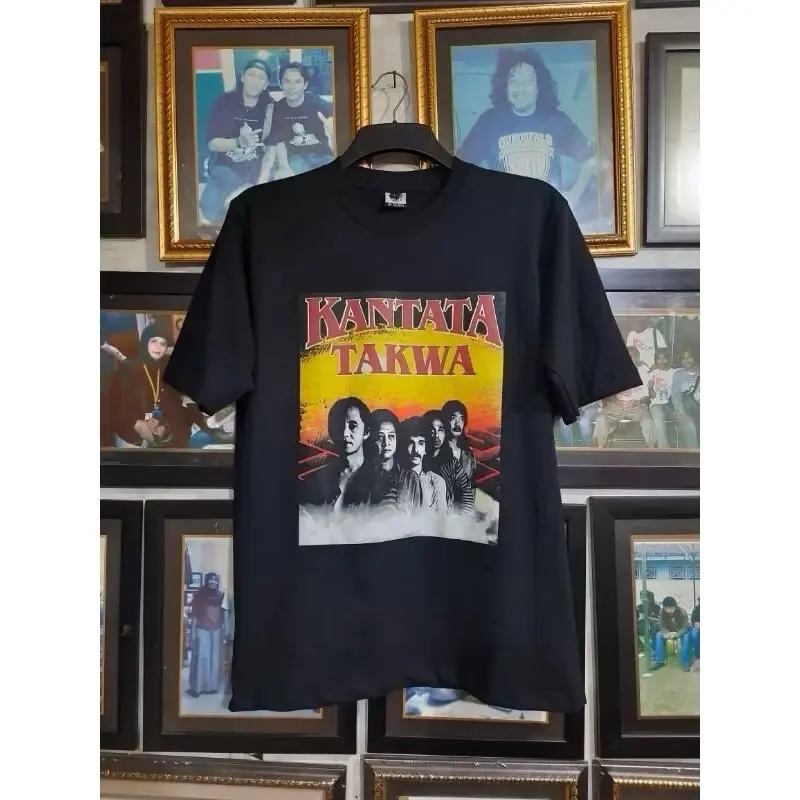 KAOS KANTATA TAKWA ORIGINAL IWAN FALS GUBUG FALS Combed Katun Sablon Distro Pria