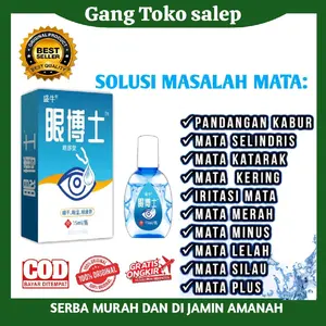 Obat Tetes Mata Katarak Mata, Rabun, Silinder, Mata Kabur & Merah 15ml Ampuh