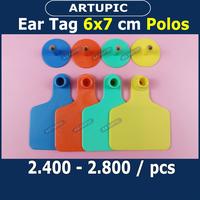 Gambar Ear Tag 6x7 cm POLOS ECERAN Anting Babi Sapi Kambing Murah Plastik - Biru dari Artupic Peralatan Peternakan Kota Tangerang Selatan 1 Tokopedia