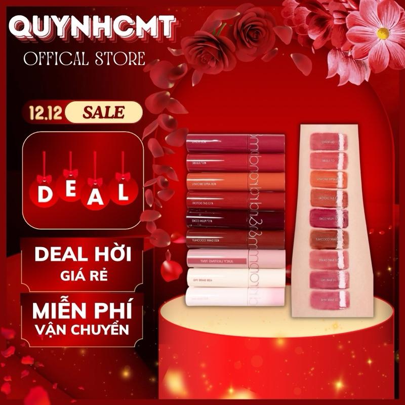  Son Tint Bóng R0mman Juicy Lasting Tint BLACK Full Màu 13 16 20 23 24 