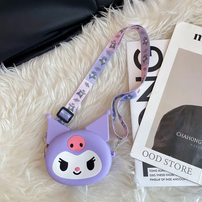 Tas Putri Kuromi Kecil Yang Lucu Tas Silikon Melody Tas Selempang 1