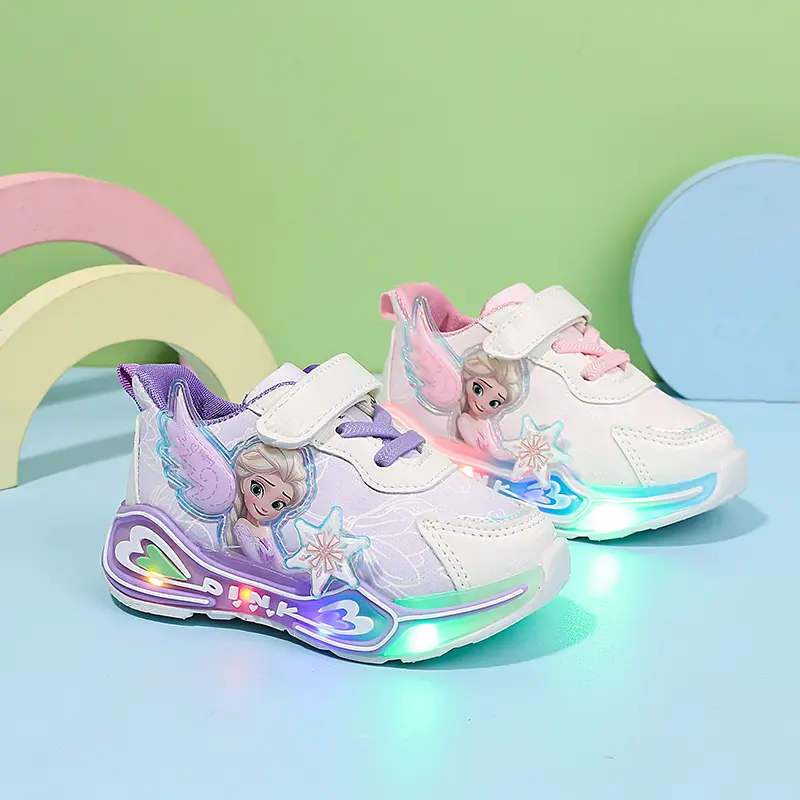 Sepatu Sneakers Anak Perempuan Motif Desain Unik dan Nyaman A_537