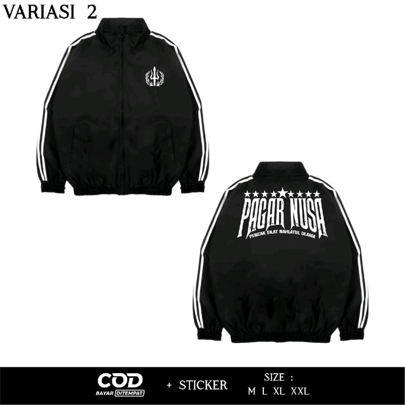 Tracktop Sablon//Bordir Pagar Nusa Pencak Silat Nahdlatul Ulama 1
