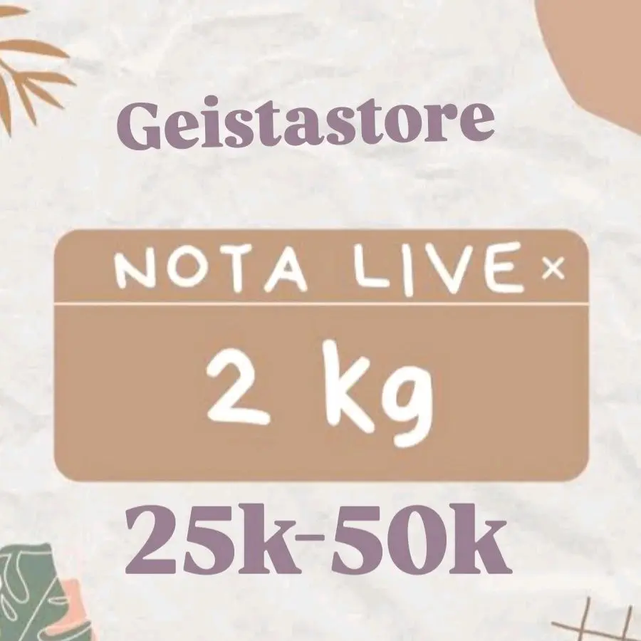 Sweater Wanita Nota Live 25k-50k PL Geistastore - Baju Santai Wanita - Top, Atasan, Panjang, Cardigan, Katun, Outer, Cewek, Knitwear