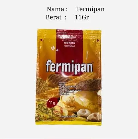 FERMIPAN Ragi Instant Sachet 11g Gist Pengembang Roti