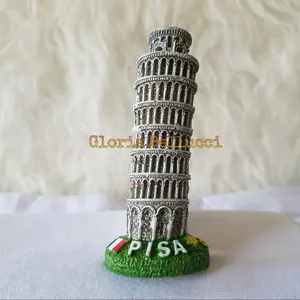 tempelan kulkas magnet menara pisa italia souvenir oleh oleh negara italy eropa