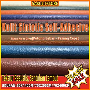 【Tidak Mudah Berkerut】Stiker Kulit Lychee Tidak Berkerut Setelah Ditempel