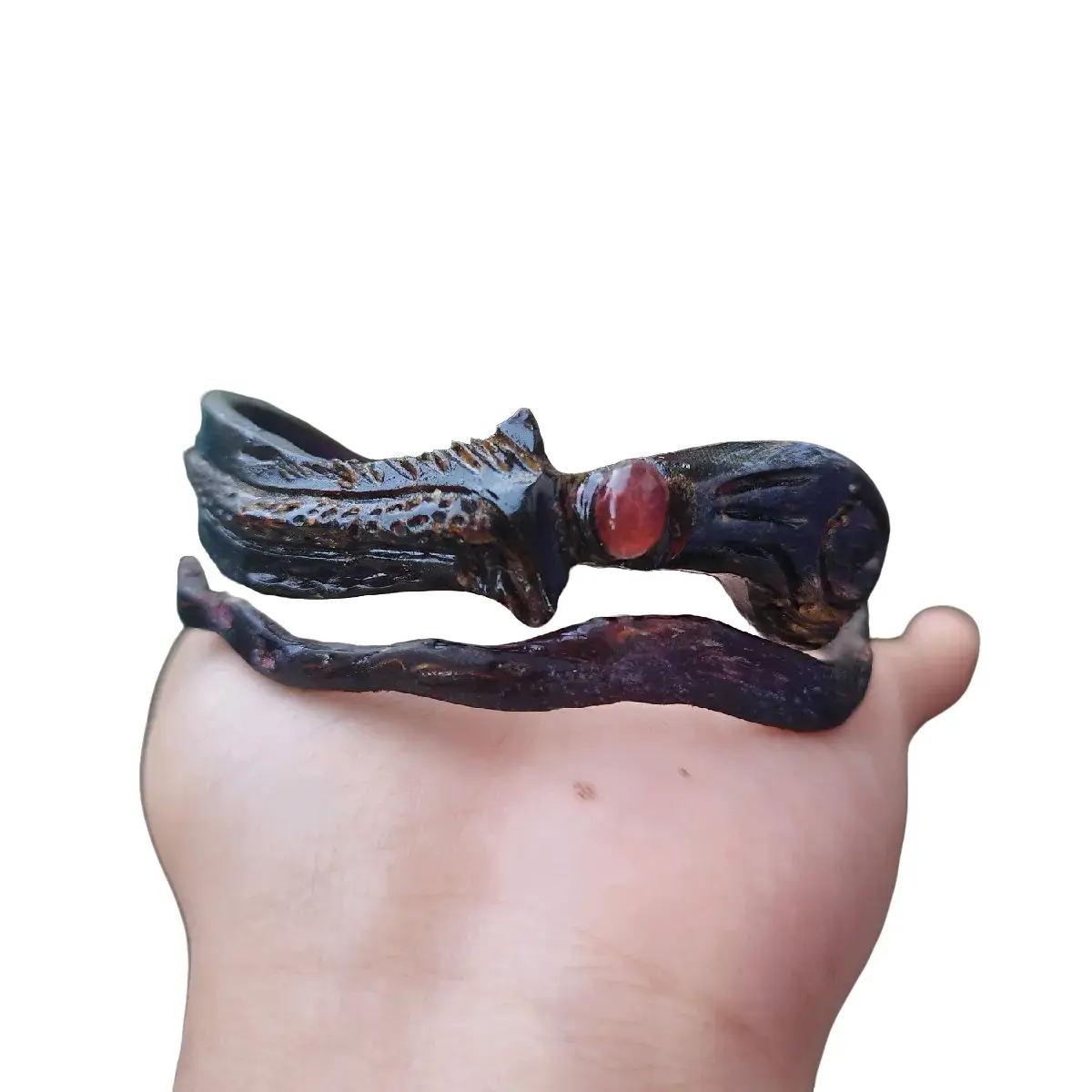 Gelang Akar Bahar Merah Ukir Bracelets Kayu