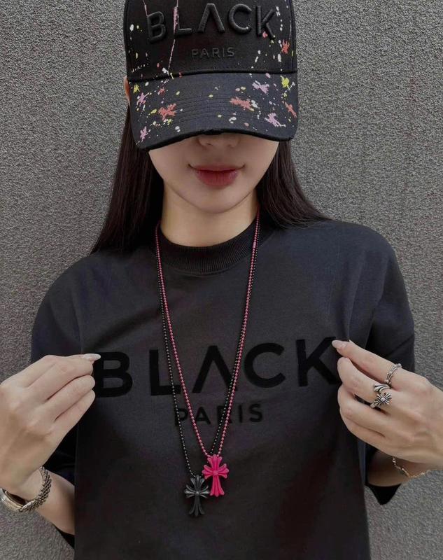  Áo phông nam nữ unisex Black Paris cộc tay cổ tròn - Chất cotton thoáng mát  thấm hút mồ hôi - áo thun nam nữ oversize - áo phông trơn - T-shirt 