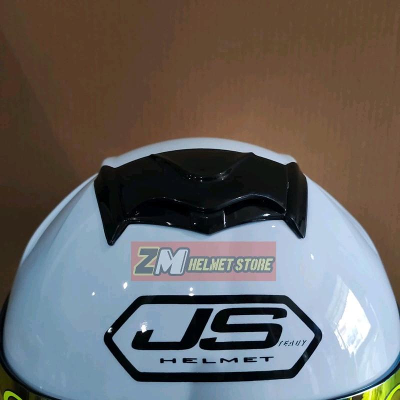 Helm JS ARMOR SOLID Half Face kekinian SNI Motorcycle Sepeda Visor 5
