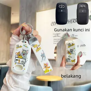Sarung Kunci Raize Rocky All New Avanza Xenia 2022 Bahan Tpu Premium Exquisite And Lovely Key Set