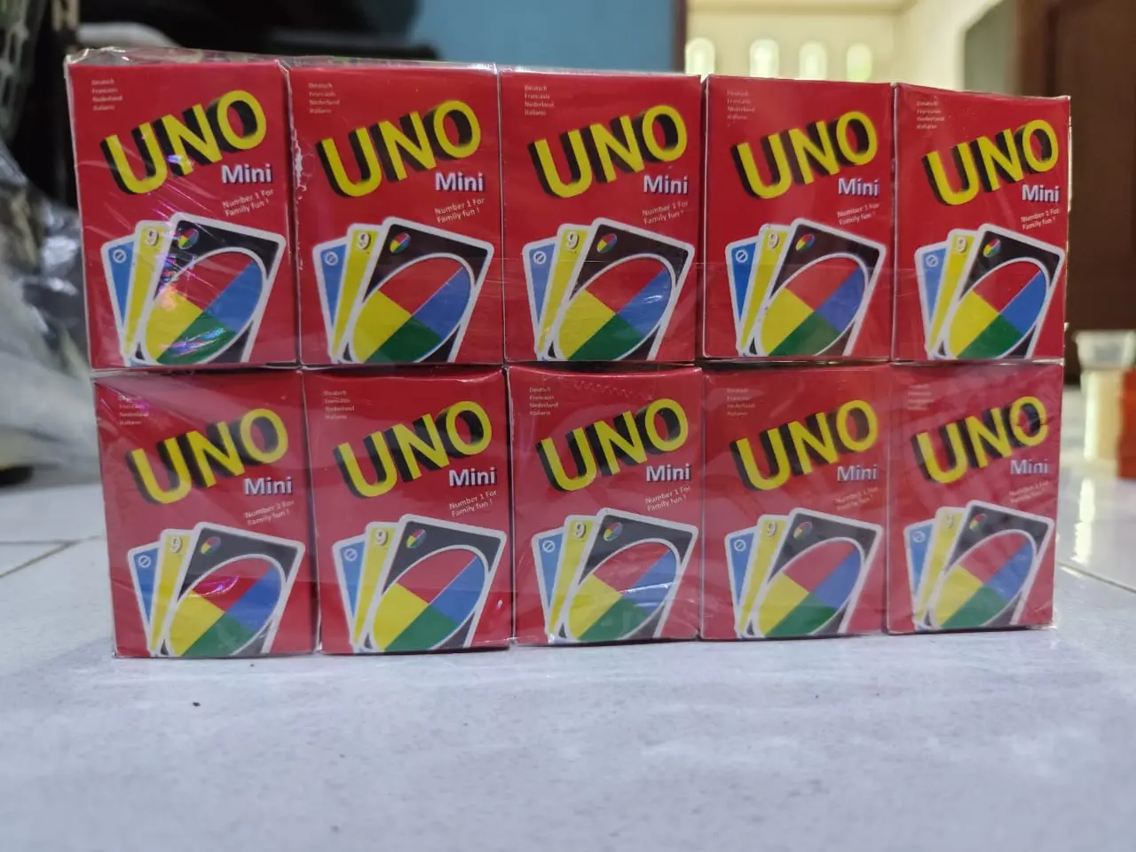 Gambaran Kartu U n n o Mini 1 pack isi 20 Pcs
