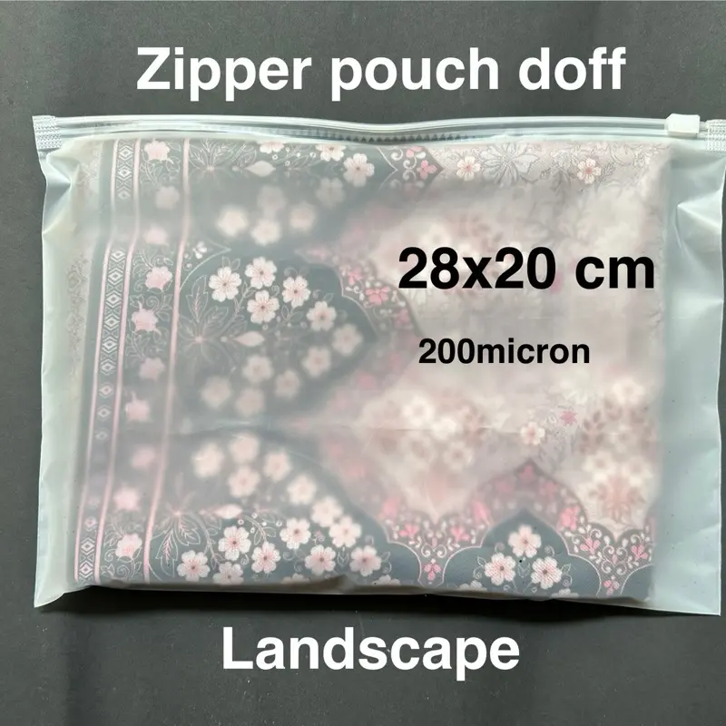 Zipper Bag Hijab / Ziplock Hijab 200micron 3