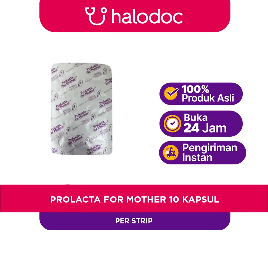 Vitamin Ibu - Prolacta for Mother 10 Kapsul - Halodoc