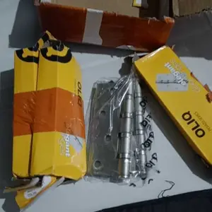 Engsel Baja Tebal Murah (2 Pcs) - Hitam/Silver - Pemasangan Mudah - Kualitas Tinggi - Tahan Lama - Cocok untuk Pintu Kayu & Aluminium