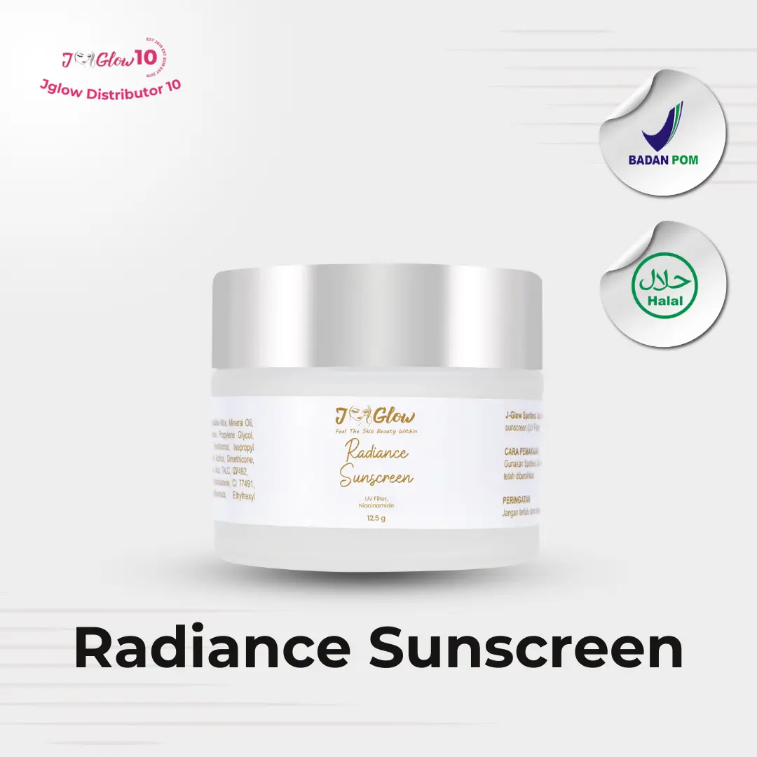 JGLOW SUNSCREEN | CREAM SIANG Facial Perawatan