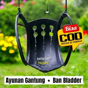 AYUNAN ANAK TERBUAT DARI KARET BAN BLEDER NYAMAN ADA SANDARANNYA AWET KUAT TIDAK BERBAHAYA MAINAN OUTDOOR AMAN UNTUK ANAK