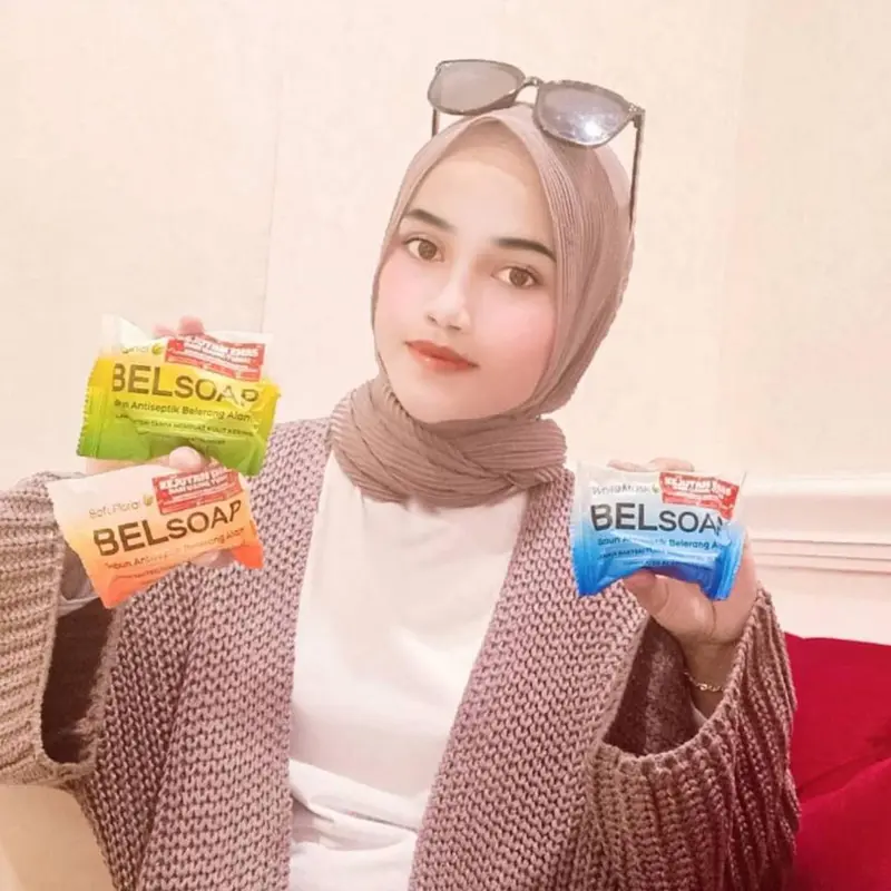 Belsoap Sabun Mandi Sulfur / Belerang 65 Gram (Sabun Mandi Antiseptik) 2