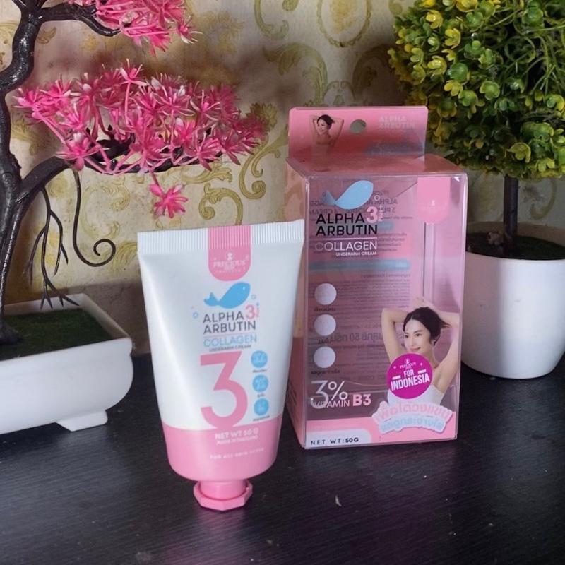 Alpha Arbutin Collagen Cream Untuk Ketiak 3% B3 Dengan Kualitas Terbaik
