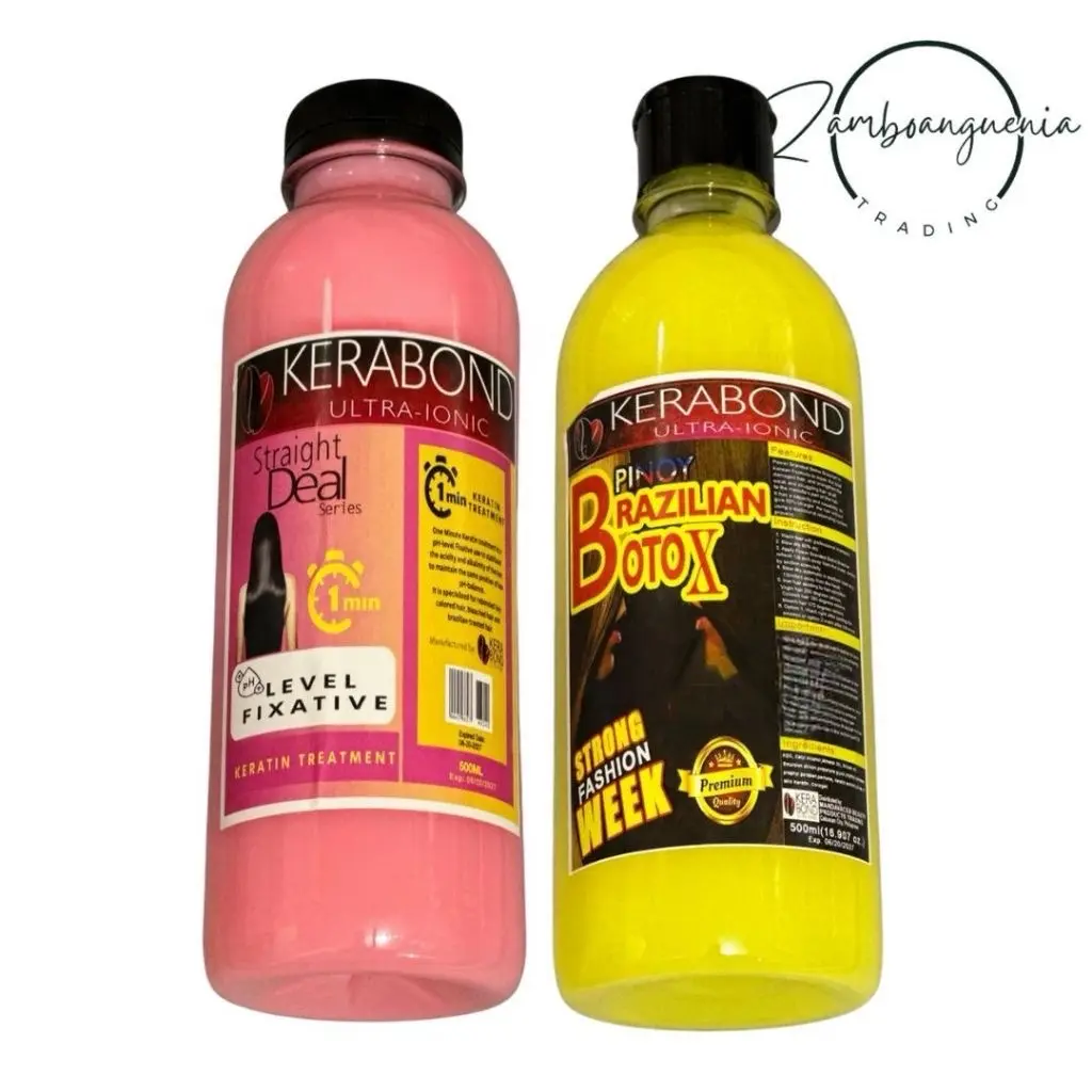 KERABOND Ultra Ionic Brazilian Botox & Straight Deal Series (500mL) [SG]