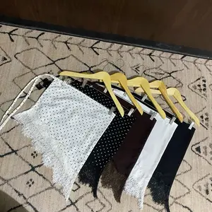 Ji.Réa - Polka Dottie Lace Asimestris Layering Skirt |  Rok Layer Polkadot Lace | Rok Polkadot