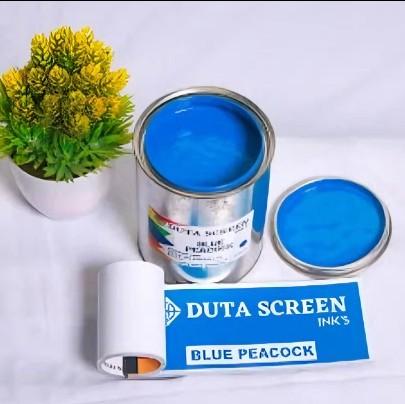Tinta Duta Screen Warna Blue Peacock 0