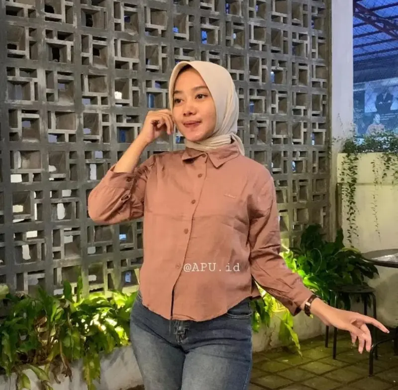 KEMEJA CROP RAYON TWIL PREMIUM 4