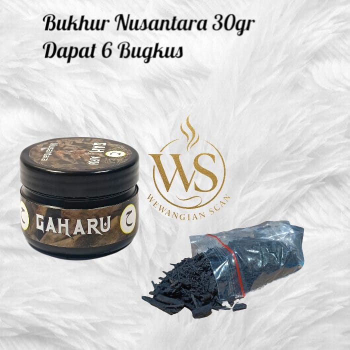 Bukhur Nusantara Premium Kemasan 30grm dapat 6 bungkus untuk aromaterapi ruangan