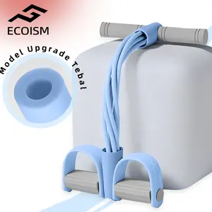 ECOISM Tummy Trimmer Fitness 4 Tali 6 Tali Alat Fitness Alat Olahraga Pengecil Perut Alat Olahraga Di rumah Gym Sport