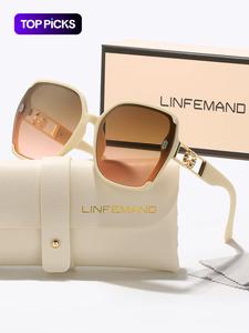 シンプルなスタイルのOmbre Tinted Lensモダンなサングラス、日常使用のためのトレンディなカジュアルなオーバーサイズフレームサングラス、アウトドア活動のためのファッションアクセサリー