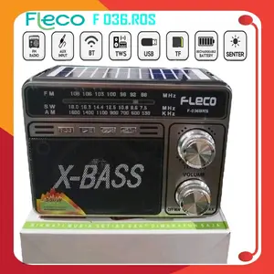 radio fleco F036Rso bisa Bluthud suara nya jernih ngebas