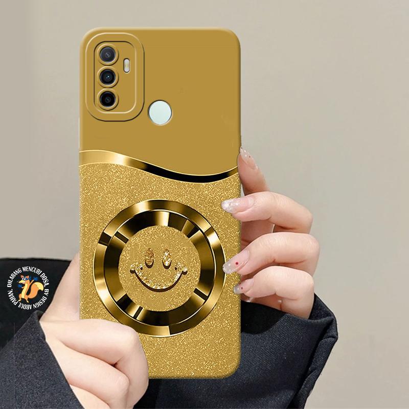 Case Compatible Oppo A53 A33 A53S Terbaru Fashion Case Silikon Tpu Procamera Softcase Kesing REQUEST TYPE