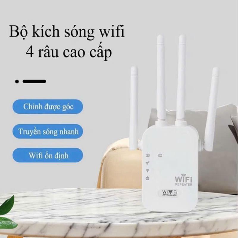 Bộ Kích Sóng WiFi 1200Mbps Xuyên Tường 4 Râu Siêu Khỏe, Mở Rộng Vùng Phủ Sóng…