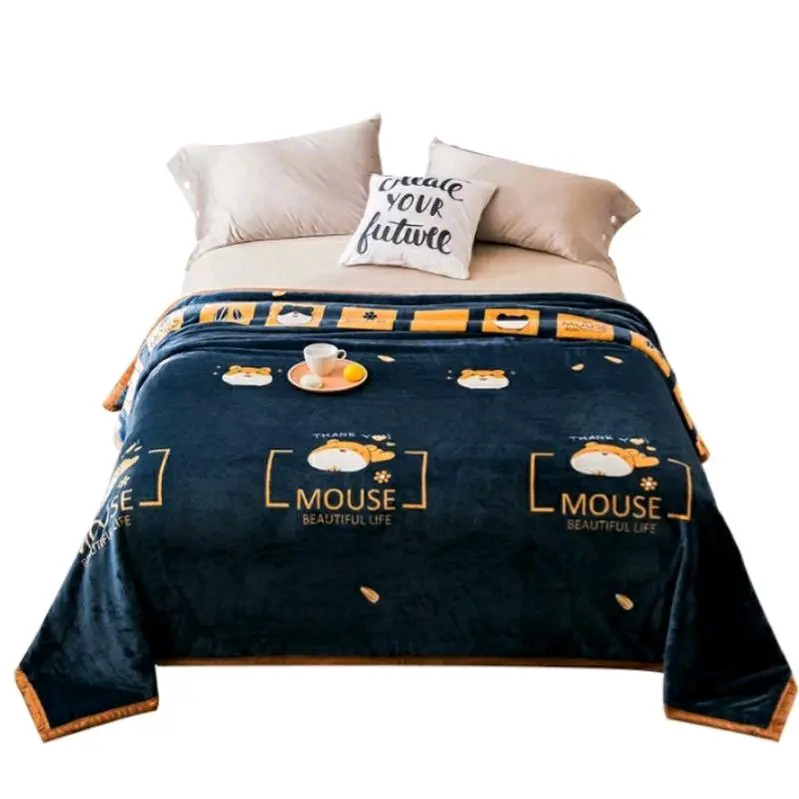 Selimut Bulu Halus Lembut Adem 140x190 Motif Dewasa Aesthetic Blanket Berkualitas tebal cewe cowo 1