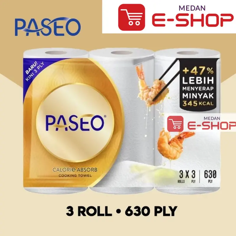 Grosir Tisu Tissue Paseo Dapur Calorie 1 dus isi 6 bundles x 3rolls 1