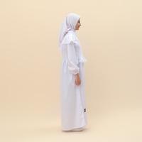 Gambar Applekidz Gamis Syari Manasik Anak Perempuan Remaja Tanggung KALIS Bordir Putih Bersih - Putih , Size 8 dari Applekidz Indonesia Official Kota Bandung 5 Tokopedia