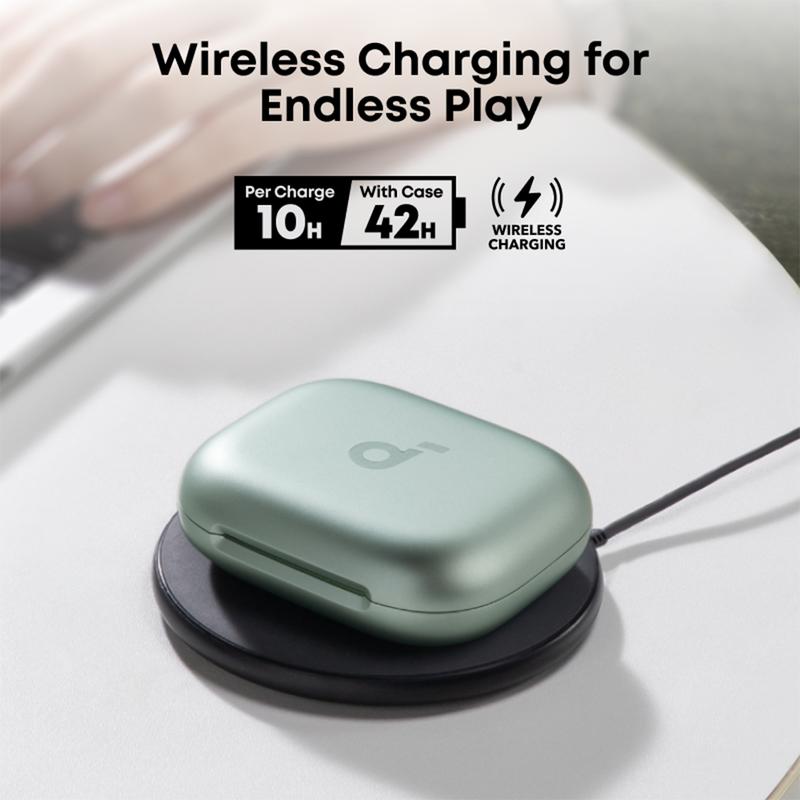 Soundcore by Anker AeroFit 2 OWS Open Ear Earbuds Hi-Res Wireless Audio LDAC AI Translation Clear Calls IP55 with Wireless Charging - A3874 6