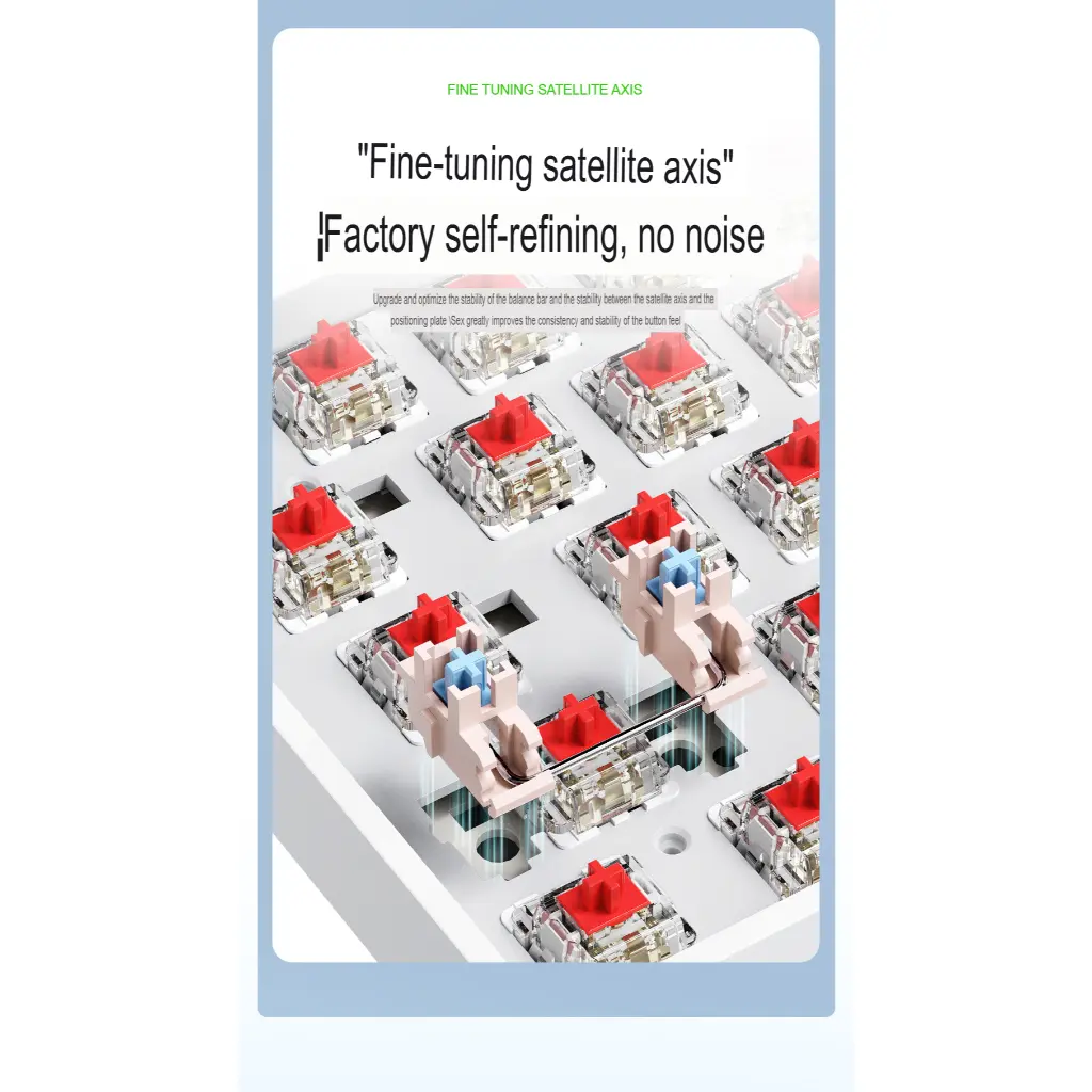 Bàn phím cơ Leaven K68 Không dây bluetooth - Led RGB - Có hot-swap - Keycap Xuyên LED - Có APP tùy chỉnh | BigBuy360 - bigbuy360.vn Bàn phím cơ Leaven K68 Không dây bluetooth - Led RGB - Có hot-swap - Keycap Xuyên LED - Có APP tùy chỉnh | BigBuy360 - bigbuy360.vn