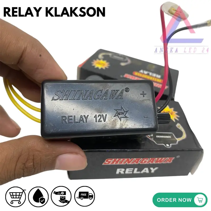 RELAY KLAKSON PUTUS PUTUS SHINAGAWA ORIGINAL / MODUL KLAKSON PUTUS PUTUS SHINAGAWA 12 VOLT UNIVERSAL 2