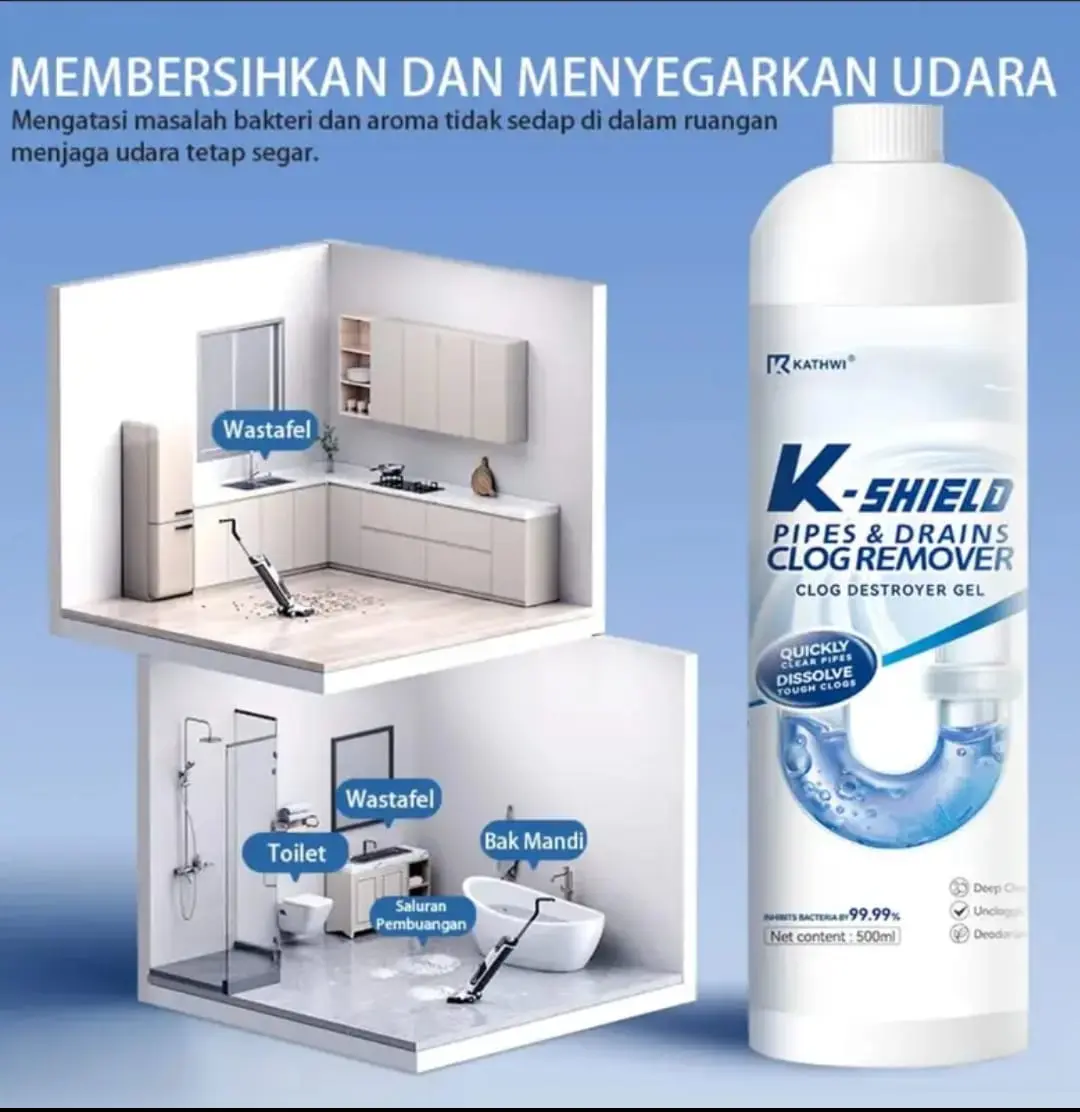 Agen Pengerukan Pipa KATHWI 500ml Cocok Untuk Berbagai Pipa