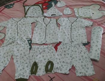 Product Review of PAKET LENGKAP 39 PCS BAJU BAYI NEWBORN BARU LAHIR BAHAN KATUN LEMBUT TERLARIS SNI Parsel from U**n 3