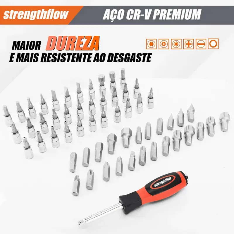 Jogo Oficina Master Maleta Com 222 Ferramentas 5000r Robust - 2