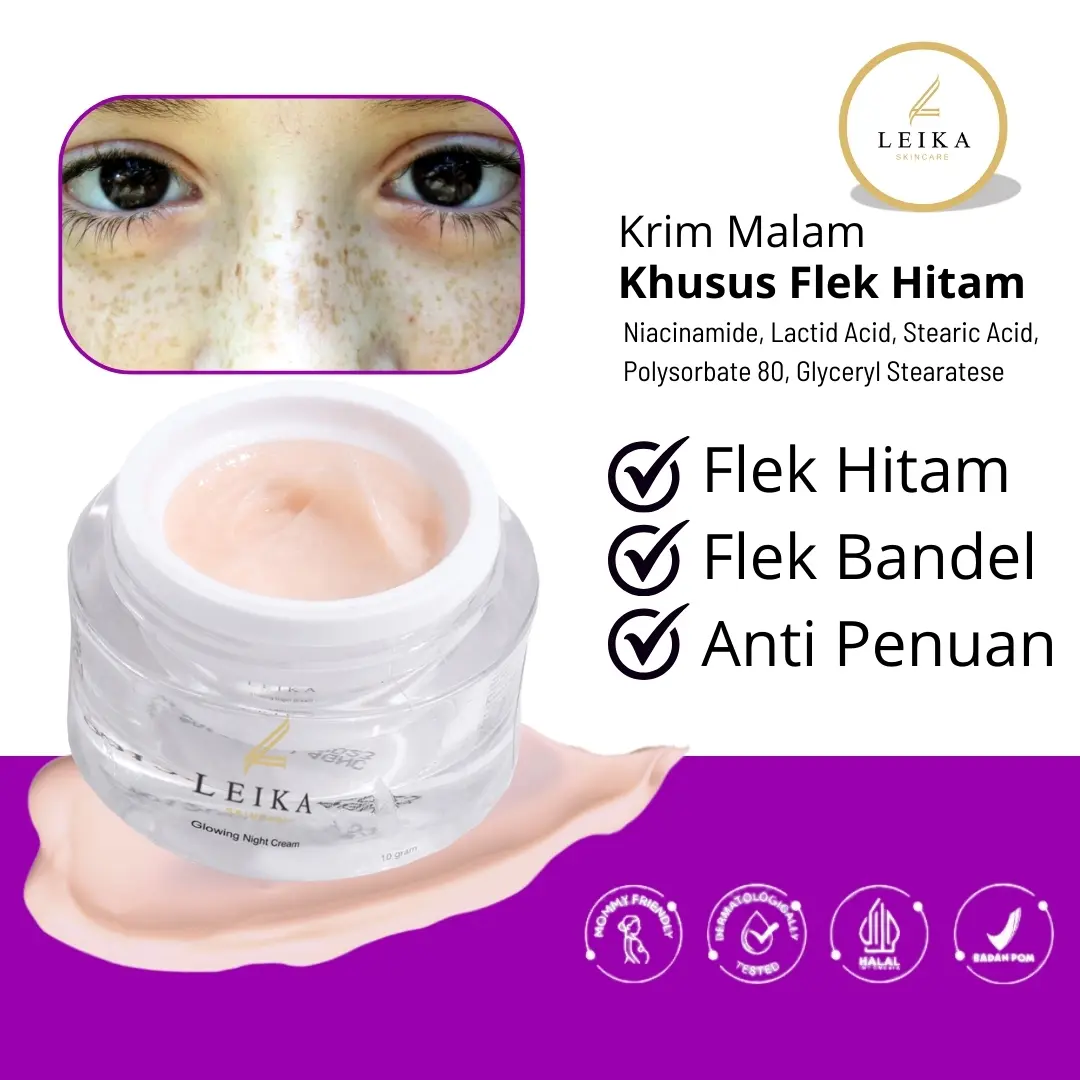 [ AMPUH PERMANEN ] Penghilang Flek Hitam Membandel Di Wajah Paling Ampuh Permanen Bisa Untuk Wanita dan Pria - Cream Penghilang Flek DI wajah Pria dan Wanita - Obat Jerawat paling ampuh - Salep Cina Ampuh - Glowing Day Cream Leika Skincare