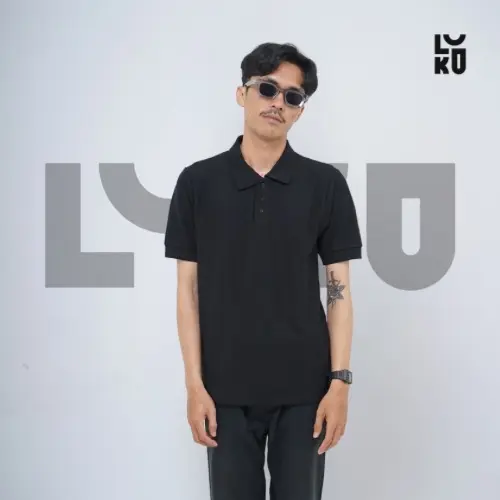 LUKO Potro Polo (kaos polo) Atasan Kerah Baju Pendek 0