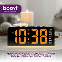 Gambar Boovi JD004 Jam Digital Meja LED Display Alarm Clock Tampilan Multifungsi Suhu Temperature Lampu LED dari Boovi Official Kota Administrasi Jakarta Barat 2 Tokopedia