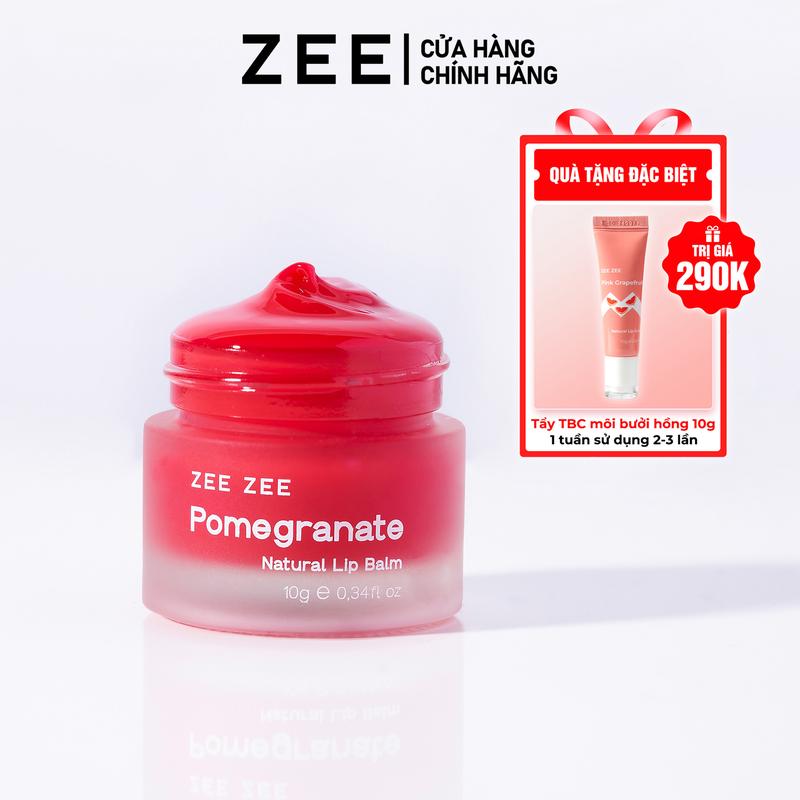Son Dưỡng Hồng Môi Lựu Đỏ ZEE ZEE Skincare 10g