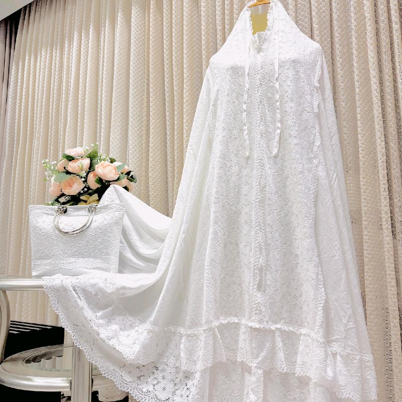 Mukena Naumira Katun Pololinen Premium 0