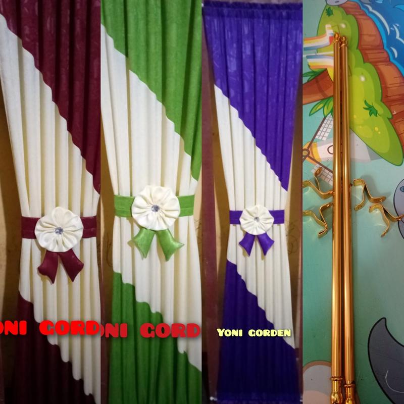 Product Introduction of satu set gorden pita gorden  kupu-kupu minimalis Jendela 1